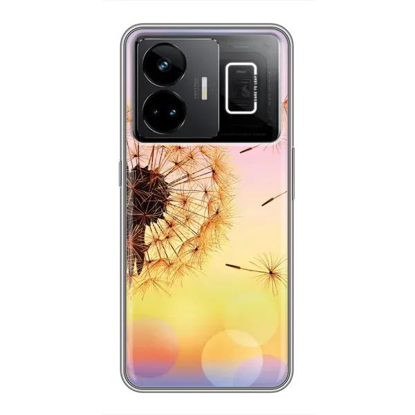Чехол с рисунком «Цветок-одуванчик» для Realme GT3 Чехол с рисунком «Цветок-одуванчик» для Realme GT3