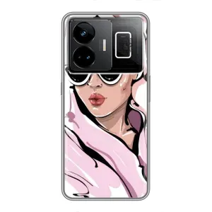 Чохол з картинкою Модні Дівчата Realme GT3 (Дівчина в халаті)