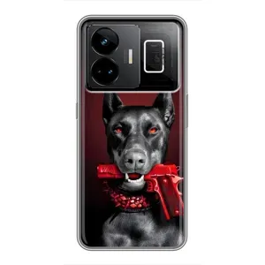 Чехол ДОБЕРМАН для Realme GT3 (Доберман злой)