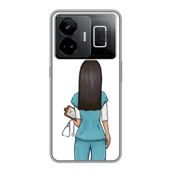Чехол с рисунком «Доктор» для Realme GT3 Чехол с рисунком «Доктор» для Realme GT3