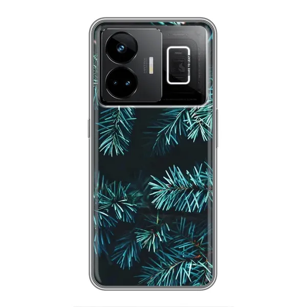 Чехол с рисунком «Ель» для Realme GT3 Чехол с рисунком «Ель» для Realme GT3