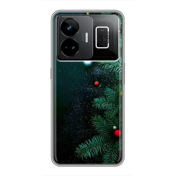 Чехол с рисунком «Елка» для Realme GT3 Чехол с рисунком «Елка» для Realme GT3