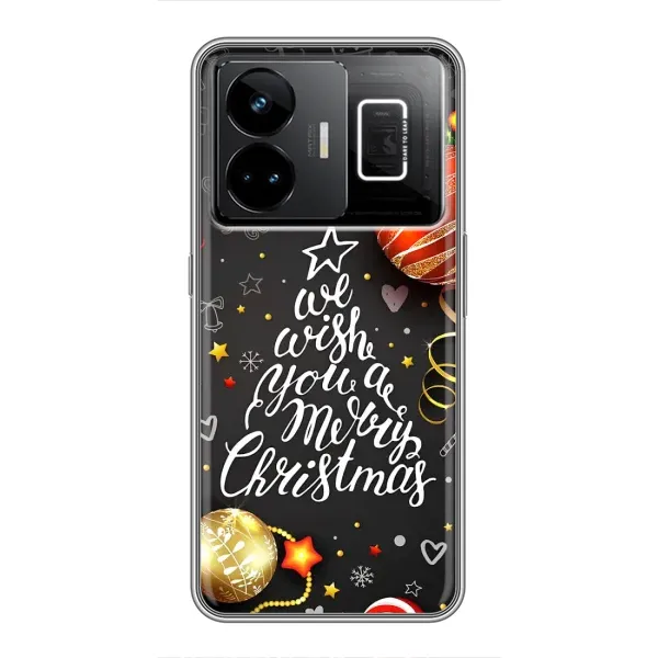 Чехол с рисунком «Елочка» для Realme GT3 Чехол с рисунком «Елочка» для Realme GT3