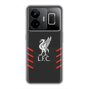Силіконові Чохли з принтом Футбол на Realme GT3 (Емблема Liverpool)