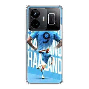 Чехлы с принтом для Realme GT3 Футболист (Erling Haaland)