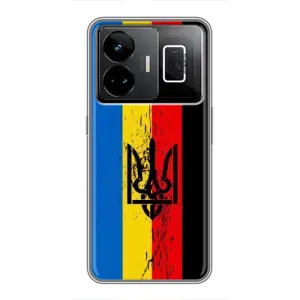 Чехлы УПА (Красно-Чёрный) на Realme GT3 (Флаг УПА)
