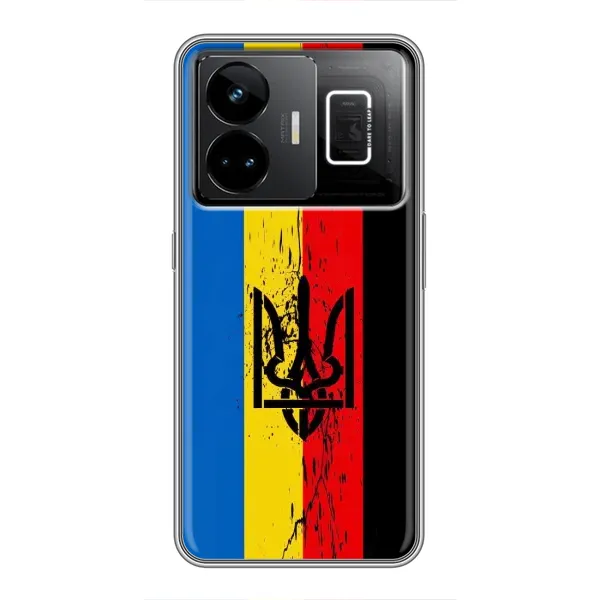 Чехол с рисунком «Флаг УПА» для Realme GT3 Чехол с рисунком «Флаг УПА» для Realme GT3