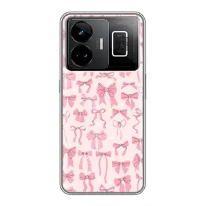 Чохол банти для Realme GT3 (Фон бантики)