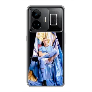 Чехлы с принтом для Realme GT3 Футболист (футболист Холанн)