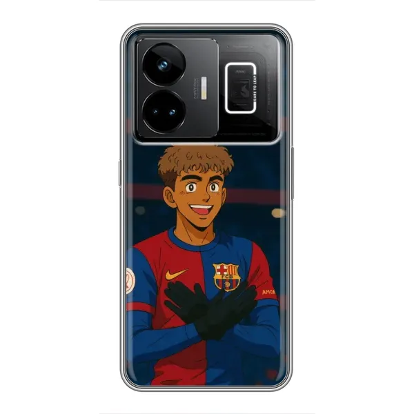 Чехол с рисунком «Футболист Ямаль» для Realme GT3