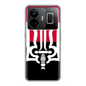 Чехлы УПА (Красно-Чёрный) на Realme GT3 (Герб Украины)