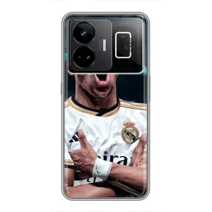 Чохол (TPU) з Футболістом на Realme GT3 (Гол Мбаппе)