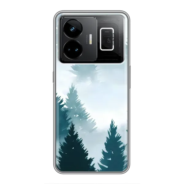 Чехол с рисунком «Горный лес» для Realme GT3 Чехол с рисунком «Горный лес» для Realme GT3