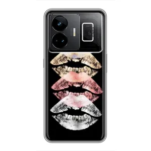 Чохол Стильні дівчата на Realme GT3 (Губи)