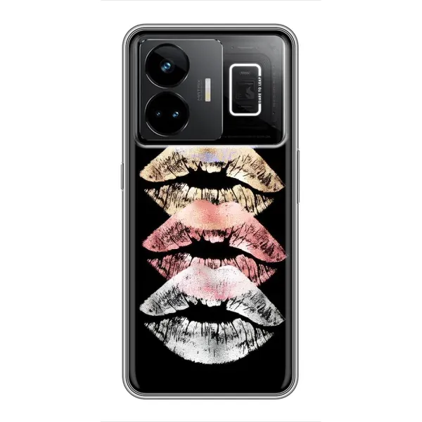 Чехол с рисунком «Губы» для Realme GT3 Чехол с рисунком «Губы» для Realme GT3