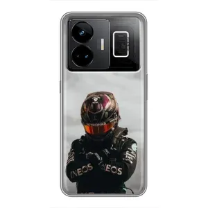 Чехол фильм Формула 1 для Realme GT3 (Хэмилтон 44)