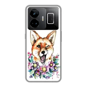 Чехол с Лисичкой для Realme GT3 (Хитрая лиса)