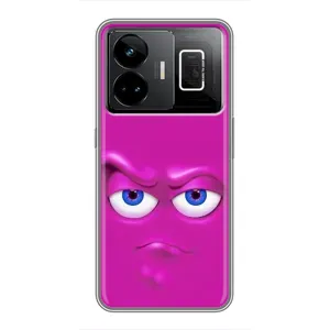 Силиконовые Чехлы (смешные стикеры) для Realme GT3 (Хитрая мордочка)