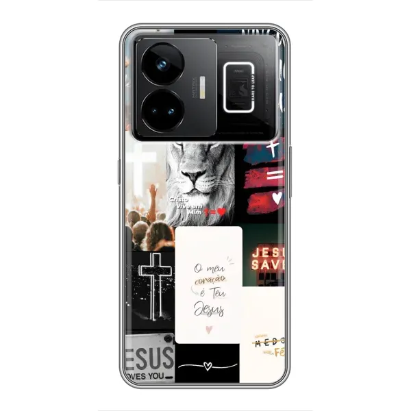 Чехол с рисунком «Христианский арт» для Realme GT3 Чехол с рисунком «Христианский арт» для Realme GT3