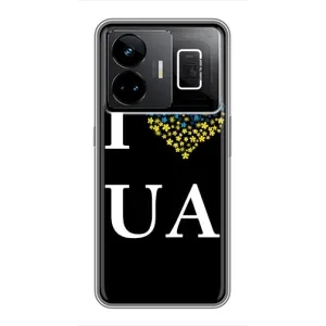 Силиконовый Чехол на Realme GT3 (Я-Украина) (I Love UA)
