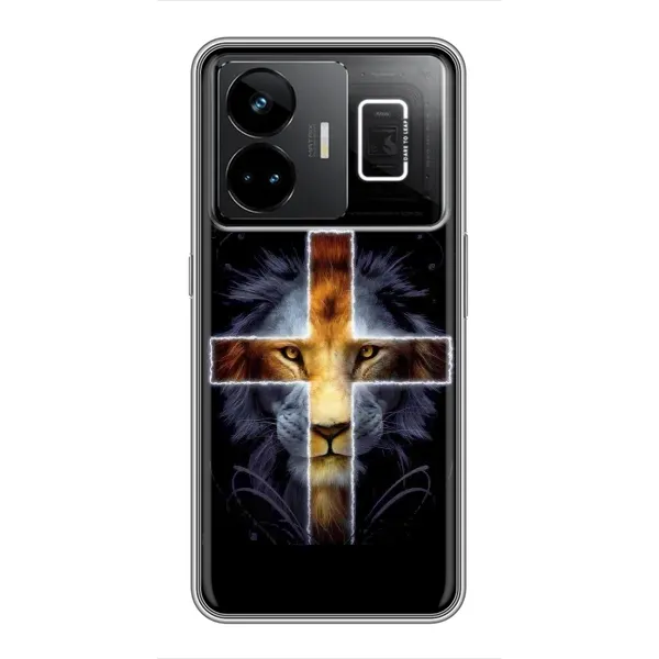 Чехол с рисунком «Иисус Лев» для Realme GT3 Чехол с рисунком «Иисус Лев» для Realme GT3