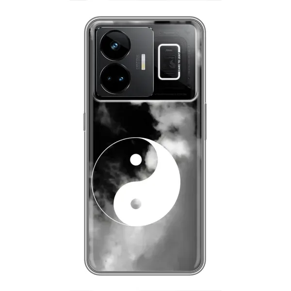 Чехол с рисунком «Инь-Янь» для Realme GT3 Чехол с рисунком «Инь-Янь» для Realme GT3