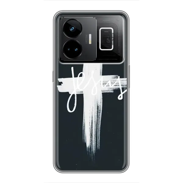 Чехол с рисунком «Jesus» для Realme GT3 Чехол с рисунком «Jesus» для Realme GT3