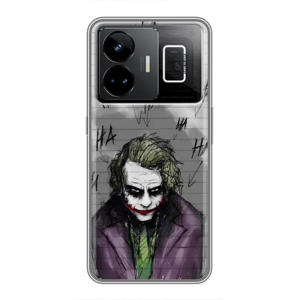 Чехол с рисунком «Joker клоун» для Realme GT3 Чехол с рисунком «Joker клоун» для Realme GT3