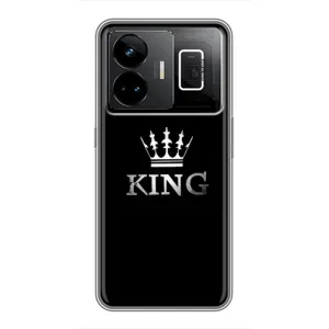 Чохол (Корона на чорному фоні) для Реалмі ГТ3 (KING)