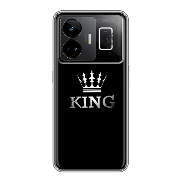 Чехол с рисунком «KING» для Realme GT3 Чехол с рисунком «KING» для Realme GT3