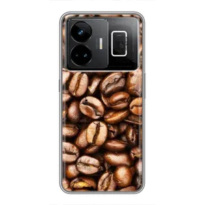 Чохол з зображенням смачної їжі для Realme GT3 (Кава)