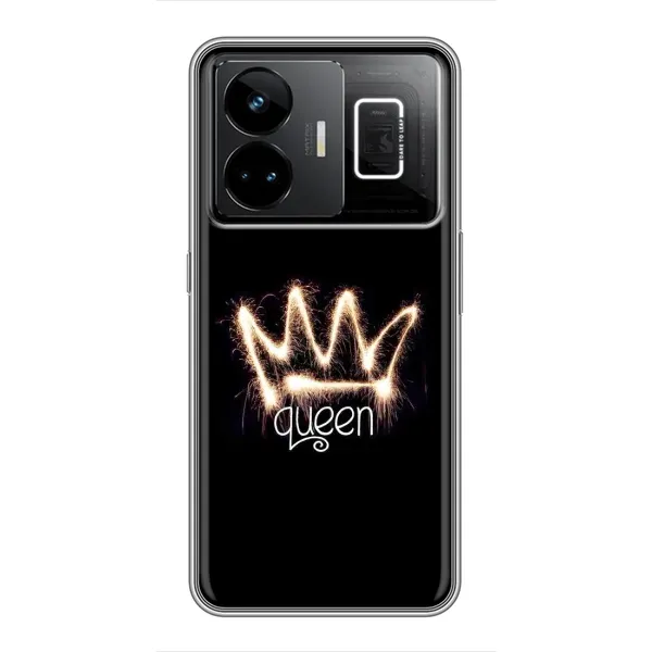 Чехол с рисунком «Корона» для Realme GT3 Чехол с рисунком «Корона» для Realme GT3