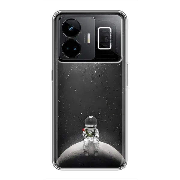 Чехол с рисунком «Космонавт романтик» для Realme GT3