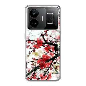 Чехол с принтом САКУРЫ на Realme GT3 (Красивая Сакура)
