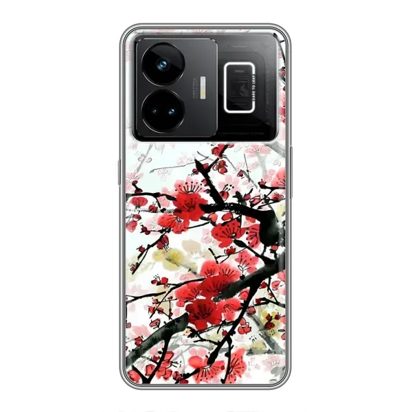 Чехол с рисунком «Красивая Сакура» для Realme GT3 Чехол с рисунком «Красивая Сакура» для Realme GT3
