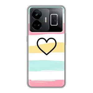 Чохли з тематикою "Маленькі Сердчеки" на Realme GT3 (Гарне сердечко)