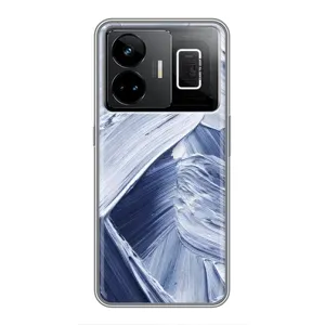 Чехлы со смыслом для Realme GT3 (Краски мазки)