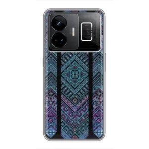 Силиконовый Чехол на Realme GT3 (Крутой орнамент)