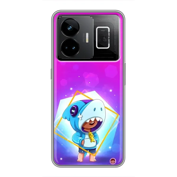 Чехол с рисунком «Леон в костюме Акулы» для Realme GT3