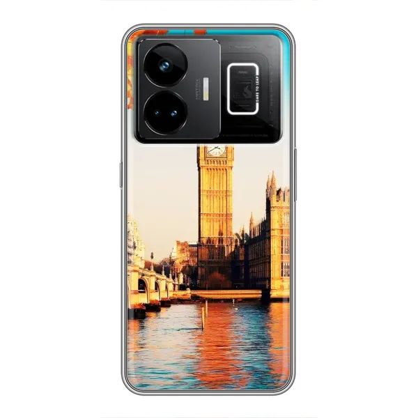 Чехол с рисунком «Летний Лондон» для Realme GT3 Чехол с рисунком «Летний Лондон» для Realme GT3