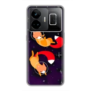 Чехол с Лисичкой для Realme GT3 (Лисы)