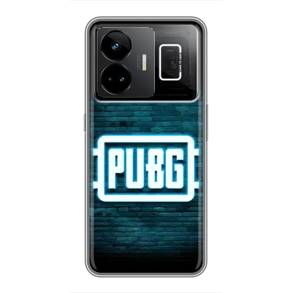 Чехол с рисунком «Лого PUBG» для Realme GT3 Чехол с рисунком «Лого PUBG» для Realme GT3
