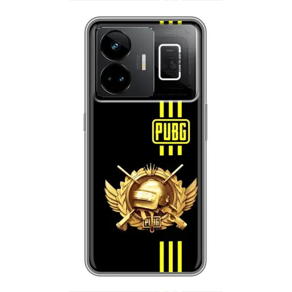 Чехол с рисунком «Лого PUPG» для Realme GT3 Чехол с рисунком «Лого PUPG» для Realme GT3