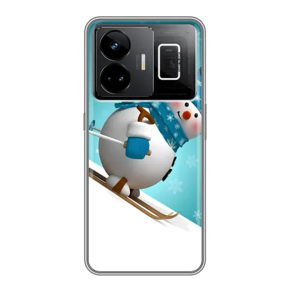 Чехол с рисунком «Лыжник» для Realme GT3 Чехол с рисунком «Лыжник» для Realme GT3