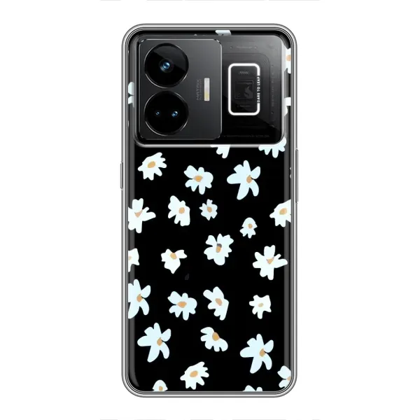 Чехол с рисунком «Маленькие ромашки» для Realme GT3 Чехол с рисунком «Маленькие ромашки» для Realme GT3