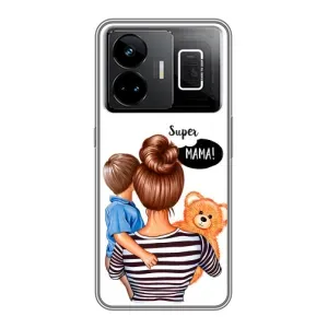 Чохли для МАМИ на Realme GT3 (Мама і син)