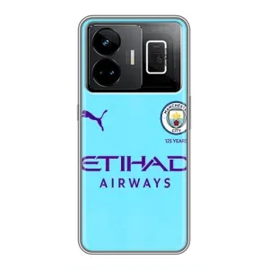 Силіконові Чохли з принтом Футбол на Realme GT3 (Man City)
