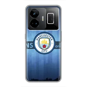 Силіконові Чохли з принтом Футбол на Realme GT3 (ManCity)