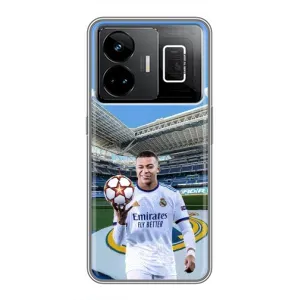 Чохол (TPU) з Футболістом на Realme GT3 (Mbappe Real)