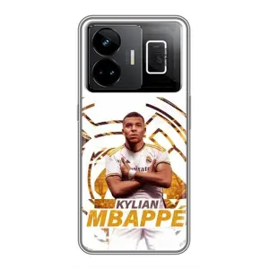 Чохол (TPU) з Футболістом на Realme GT3 (Мбаппе Реал)